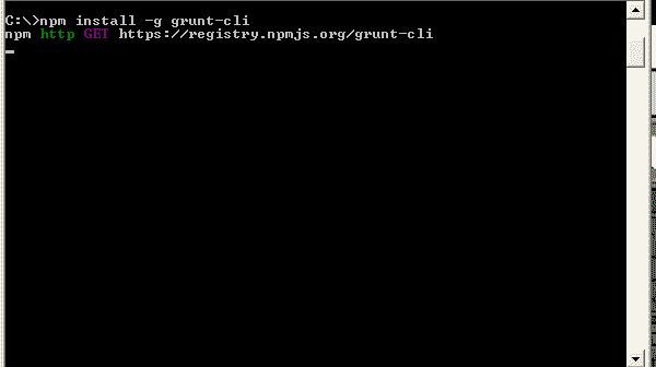 stylus instalar grunt node.js