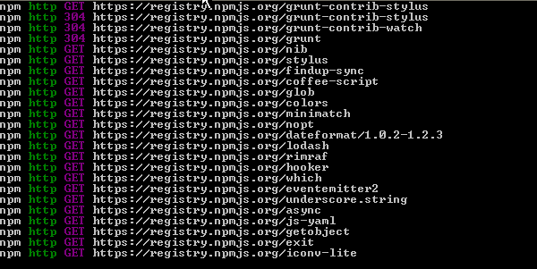 instalar paquete styluscompiler