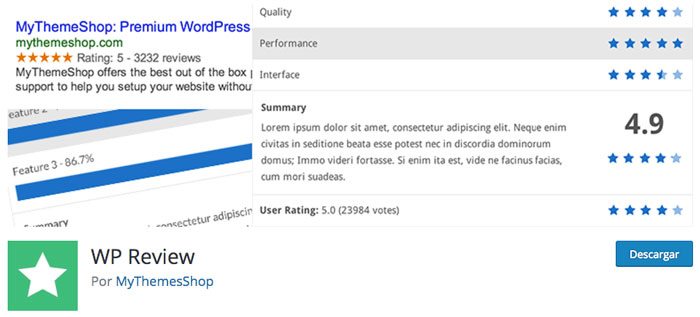 wp review plugin rich snippets