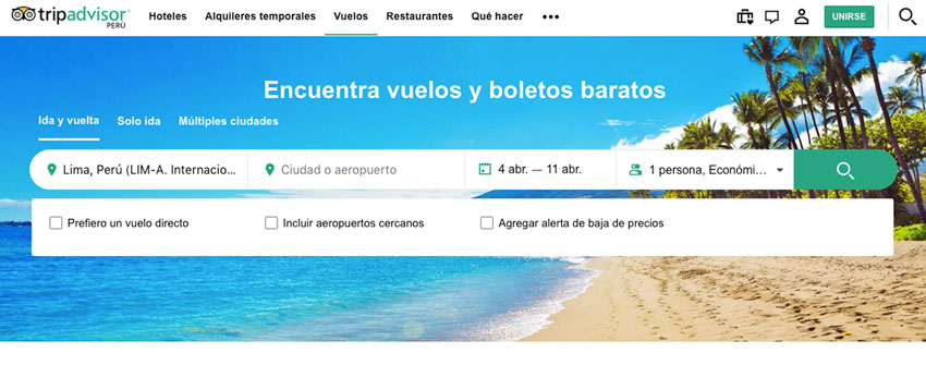 Pasajes Aéreos Baratos | Tripadvisor.com.pe pasajes aereos baratos tripadvisor.com.pe