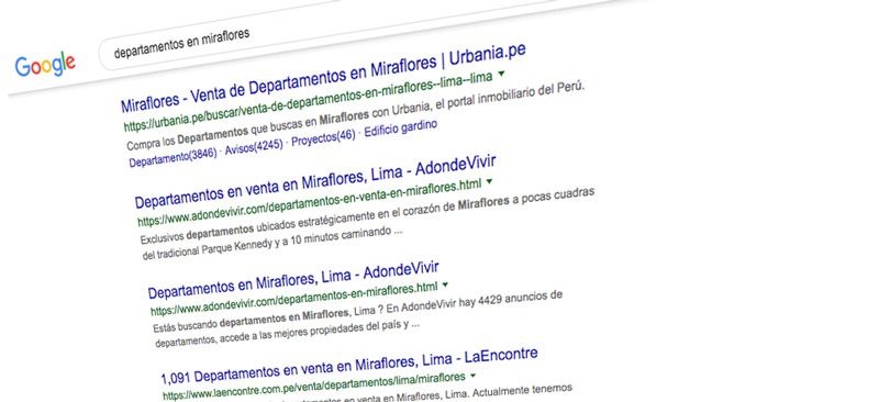 seo local en el sector inmobiliario