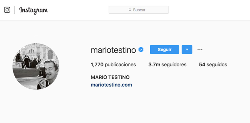 mario testino influencer peruano