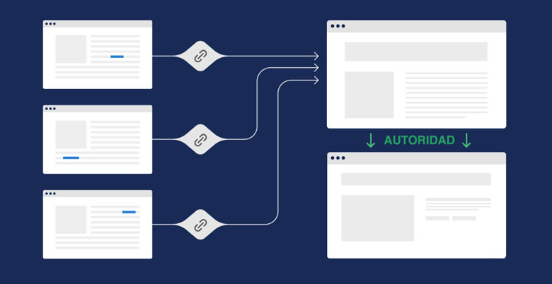 arquitectura web autoridad enlace