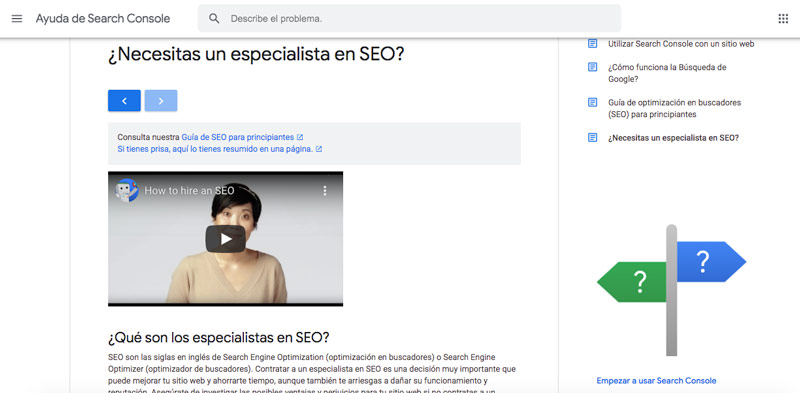 necesitas un especialista seo