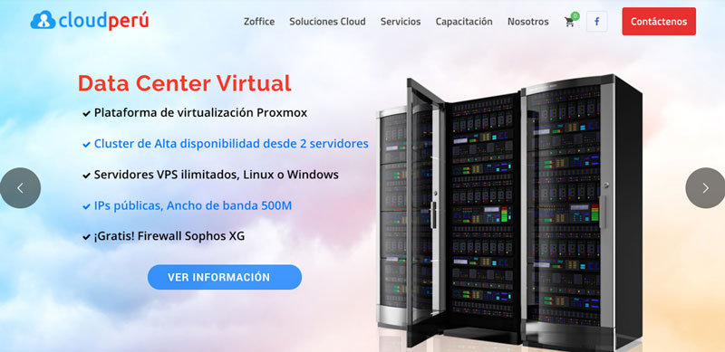 cloud peru proveedor hosting