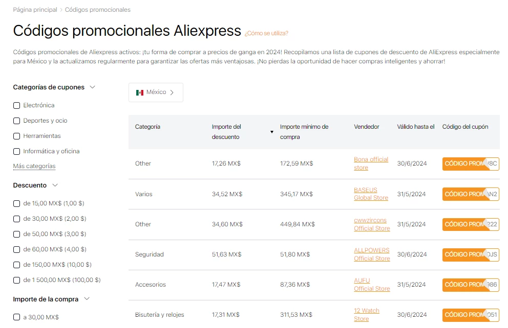 cupones-exclusivos-aliexpress